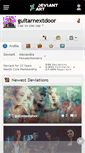 Mobile Screenshot of guitarnextdoor.deviantart.com