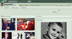 Desktop Screenshot of firstdancebieber.deviantart.com