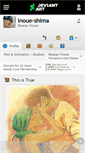 Mobile Screenshot of inoue-shima.deviantart.com