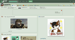 Desktop Screenshot of counterfox.deviantart.com