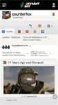 Mobile Screenshot of counterfox.deviantart.com