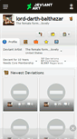 Mobile Screenshot of lord-darth-balthazar.deviantart.com