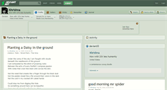 Desktop Screenshot of khrishna.deviantart.com
