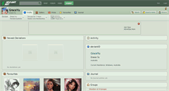 Desktop Screenshot of graceyu.deviantart.com