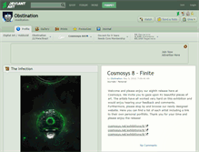 Tablet Screenshot of obstination.deviantart.com