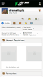 Mobile Screenshot of dramaticplz.deviantart.com