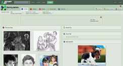 Desktop Screenshot of kennyjames.deviantart.com