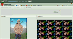 Desktop Screenshot of deadlyxloves.deviantart.com