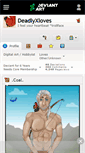 Mobile Screenshot of deadlyxloves.deviantart.com