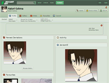 Tablet Screenshot of hatori-sohma.deviantart.com