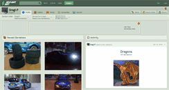 Desktop Screenshot of dragi-p.deviantart.com