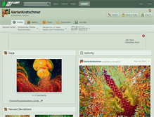 Tablet Screenshot of mariankretschmer.deviantart.com