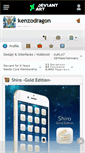 Mobile Screenshot of kenzodragon.deviantart.com