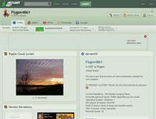 Tablet Screenshot of flygon4861.deviantart.com