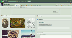 Desktop Screenshot of nerdyhachi.deviantart.com