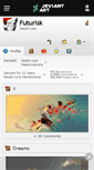 Mobile Screenshot of futurisk.deviantart.com