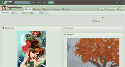 Desktop Screenshot of fragilewhispers.deviantart.com