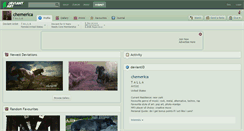 Desktop Screenshot of chemerica.deviantart.com