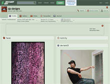 Tablet Screenshot of dp-designs.deviantart.com