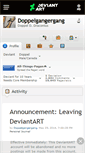 Mobile Screenshot of doppelgangergang.deviantart.com