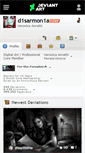 Mobile Screenshot of d1sarmon1a.deviantart.com