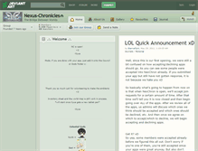 Tablet Screenshot of nexus-chronicles.deviantart.com