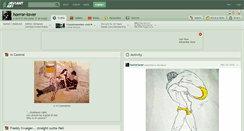 Desktop Screenshot of horror-lover.deviantart.com