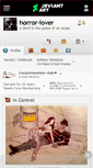 Mobile Screenshot of horror-lover.deviantart.com