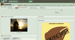 Desktop Screenshot of hazelspeeds.deviantart.com