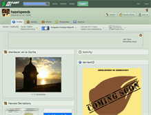 Tablet Screenshot of hazelspeeds.deviantart.com