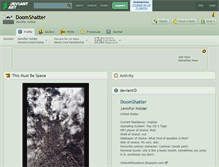 Tablet Screenshot of doomshatter.deviantart.com
