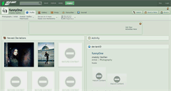Desktop Screenshot of funnyone.deviantart.com