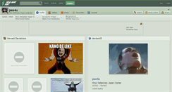 Desktop Screenshot of pee4u.deviantart.com