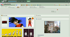 Desktop Screenshot of lakyumorion.deviantart.com