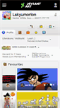 Mobile Screenshot of lakyumorion.deviantart.com