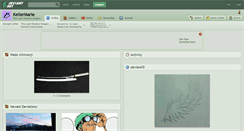 Desktop Screenshot of kellermarie.deviantart.com