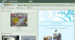 Desktop Screenshot of mc-blue.deviantart.com