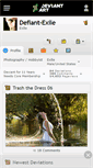 Mobile Screenshot of defiant-exile.deviantart.com