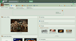 Desktop Screenshot of felipenn.deviantart.com