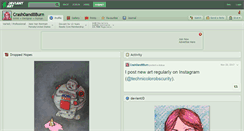 Desktop Screenshot of crash0and8burn.deviantart.com