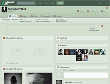 Tablet Screenshot of mariaguerra666.deviantart.com
