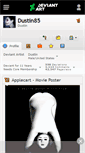 Mobile Screenshot of dustin85.deviantart.com