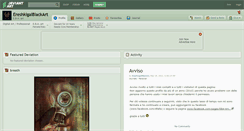 Desktop Screenshot of ereshkigalblackart.deviantart.com