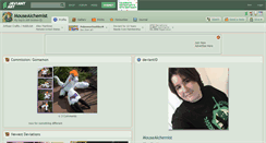 Desktop Screenshot of mousealchemist.deviantart.com