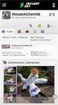 Mobile Screenshot of mousealchemist.deviantart.com