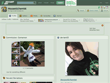 Tablet Screenshot of mousealchemist.deviantart.com