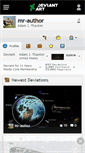 Mobile Screenshot of mr-author.deviantart.com