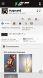 Mobile Screenshot of magmard.deviantart.com