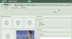 Desktop Screenshot of krakhan.deviantart.com
