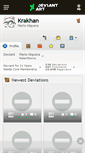 Mobile Screenshot of krakhan.deviantart.com